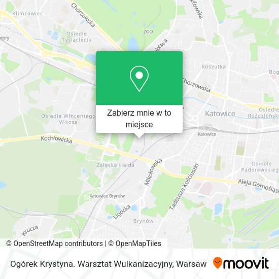 Mapa Ogórek Krystyna. Warsztat Wulkanizacyjny