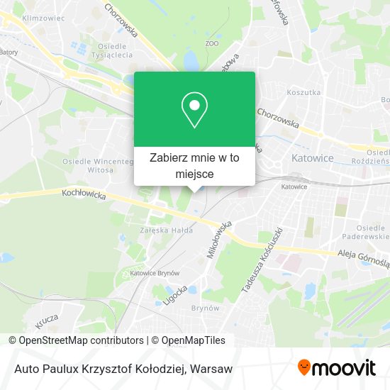 Mapa Auto Paulux Krzysztof Kołodziej