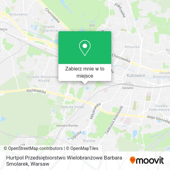 Mapa Hurtpol Przedsiębiorstwo Wielobranżowe Barbara Smolarek