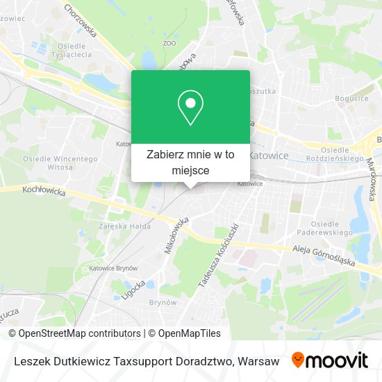 Mapa Leszek Dutkiewicz Taxsupport Doradztwo