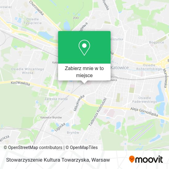 Mapa Stowarzyszenie Kultura Towarzyska