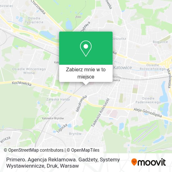 Mapa Primero. Agencja Reklamowa. Gadżety, Systemy Wystawiennicze, Druk