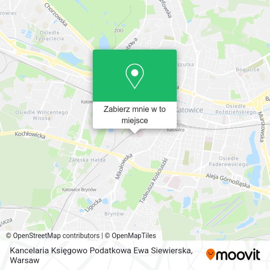 Mapa Kancelaria Księgowo Podatkowa Ewa Siewierska