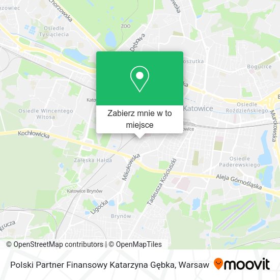 Mapa Polski Partner Finansowy Katarzyna Gębka