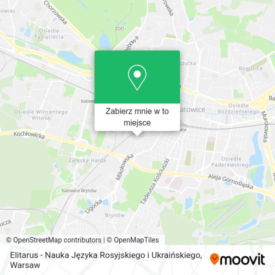 Mapa Elitarus - Nauka Języka Rosyjskiego i Ukraińskiego