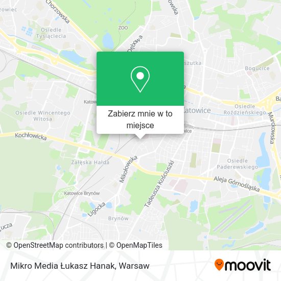 Mapa Mikro Media Łukasz Hanak