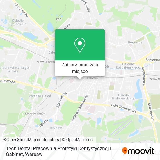 Mapa Tech Dental Pracownia Protetyki Dentystycznej i Gabinet