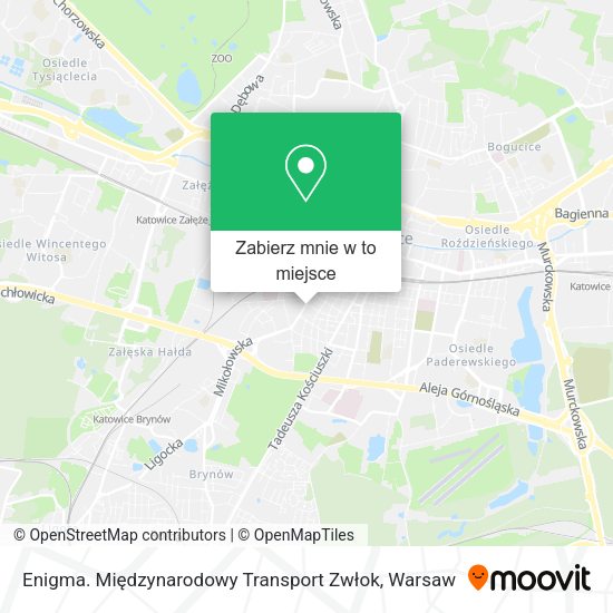 Mapa Enigma. Międzynarodowy Transport Zwłok