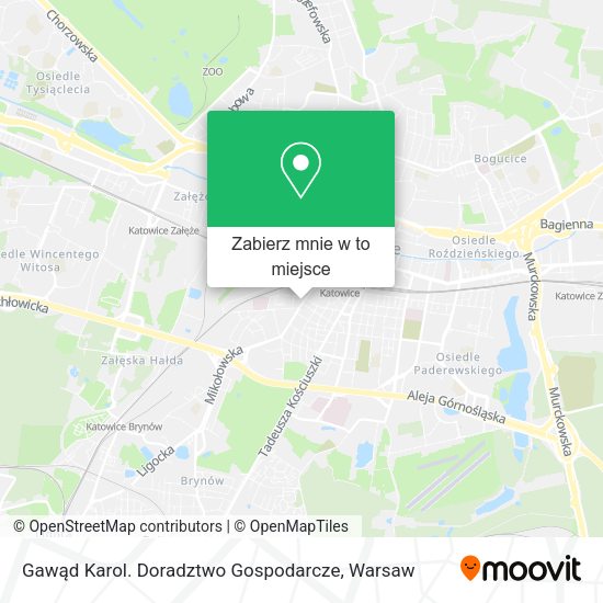 Mapa Gawąd Karol. Doradztwo Gospodarcze