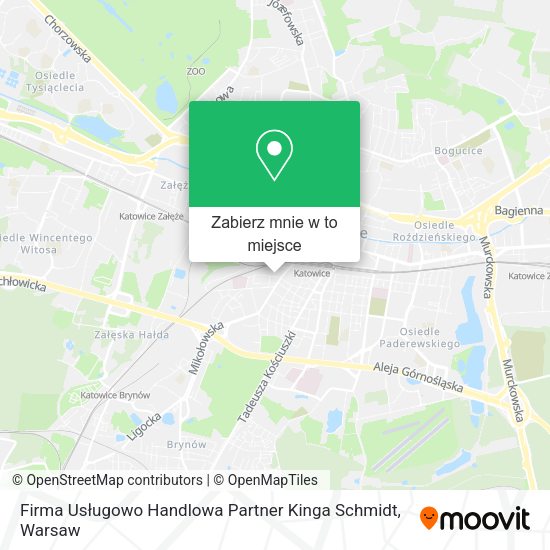 Mapa Firma Usługowo Handlowa Partner Kinga Schmidt