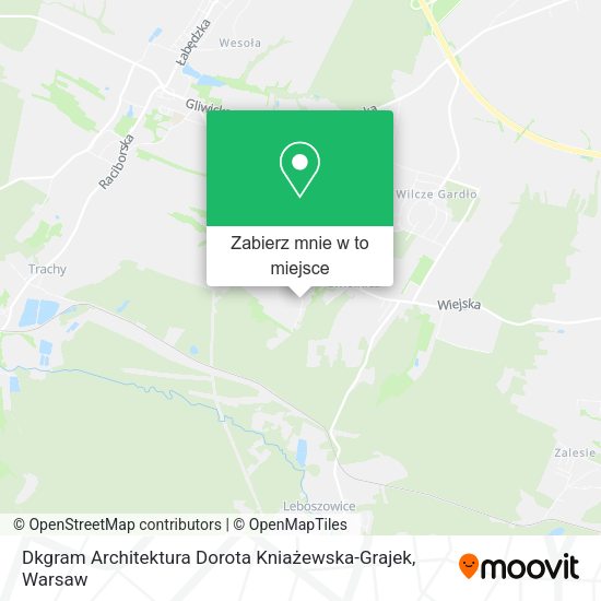 Mapa Dkgram Architektura Dorota Kniażewska-Grajek