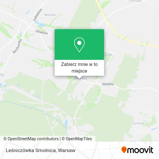 Mapa Leśniczówka Smolnica