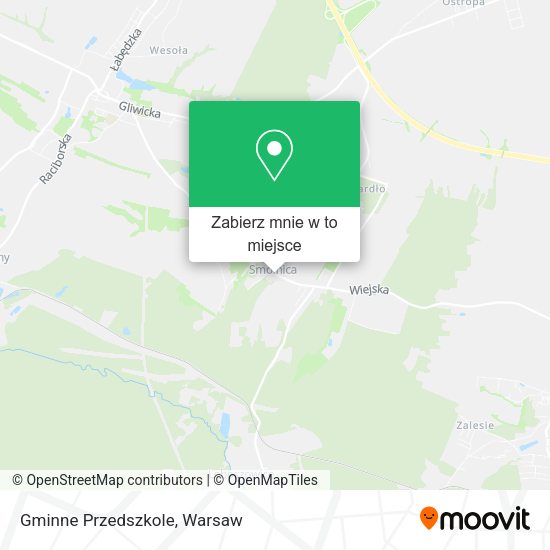 Mapa Gminne Przedszkole