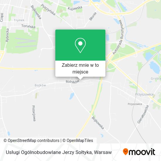 Mapa Usługi Ogólnobudowlane Jerzy Sołtyka