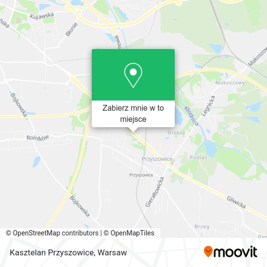 Mapa Kasztelan Przyszowice