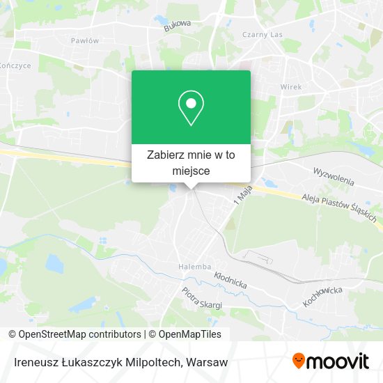 Mapa Ireneusz Łukaszczyk Milpoltech