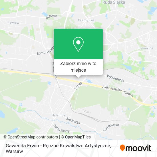 Mapa Gawenda Erwin - Ręczne Kowalstwo Artystyczne