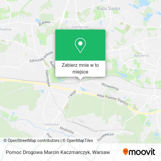 Mapa Pomoc Drogowa Marcin Kaczmarczyk