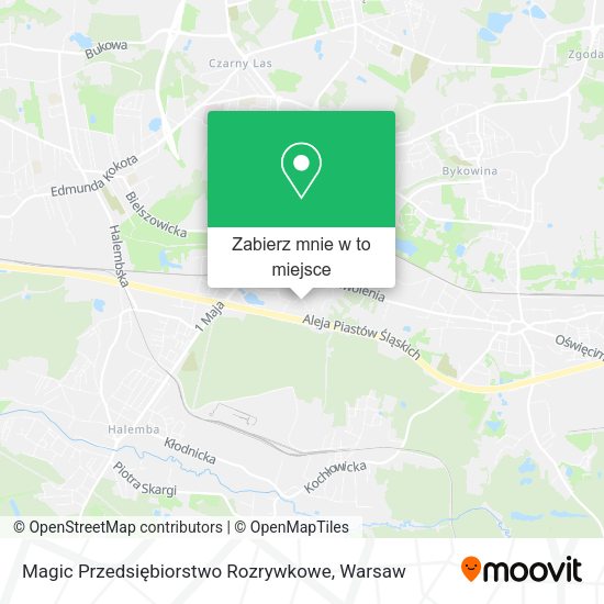 Mapa Magic Przedsiębiorstwo Rozrywkowe