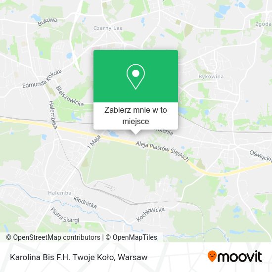 Mapa Karolina Bis F.H. Twoje Koło