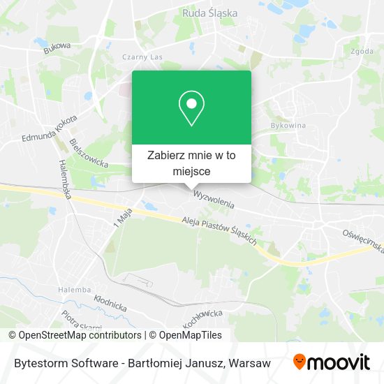 Mapa Bytestorm Software - Bartłomiej Janusz