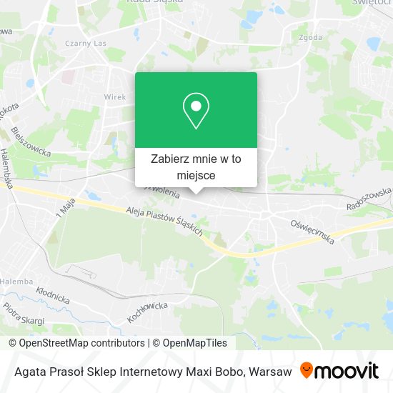 Mapa Agata Prasoł Sklep Internetowy Maxi Bobo