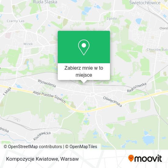 Mapa Kompozycje Kwiatowe