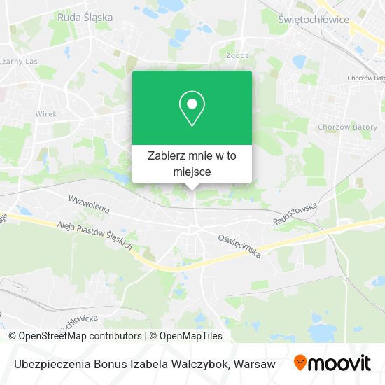 Mapa Ubezpieczenia Bonus Izabela Walczybok