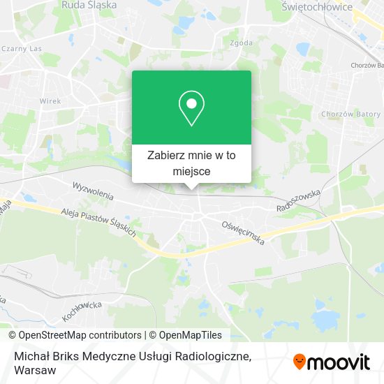 Mapa Michał Briks Medyczne Usługi Radiologiczne