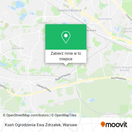 Mapa Kseń Ogrodzenia Ewa Zdrzałek