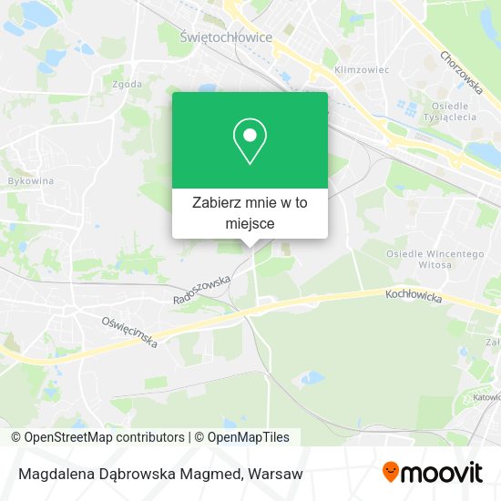 Mapa Magdalena Dąbrowska Magmed