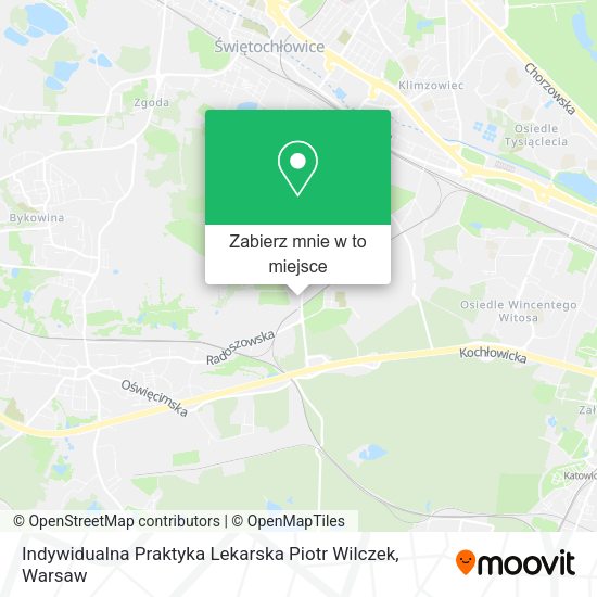 Mapa Indywidualna Praktyka Lekarska Piotr Wilczek