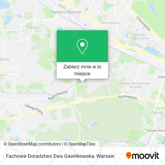 Mapa Fachowe Doradztwo Ewa Gawlikowska