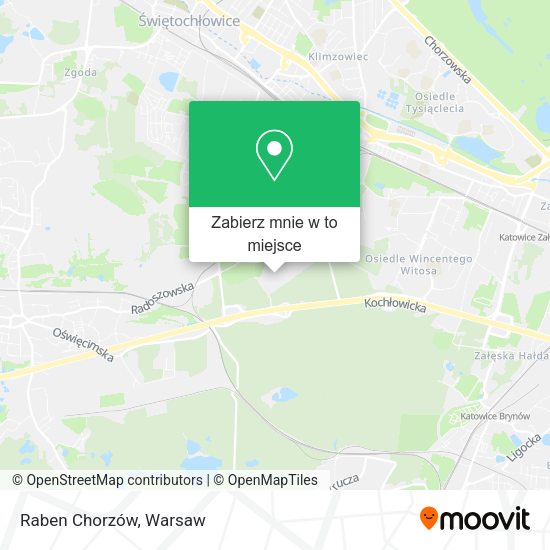 Mapa Raben Chorzów