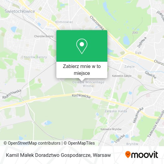 Mapa Kamil Małek Doradztwo Gospodarcze