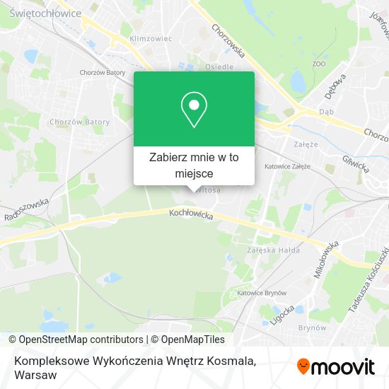 Mapa Kompleksowe Wykończenia Wnętrz Kosmala