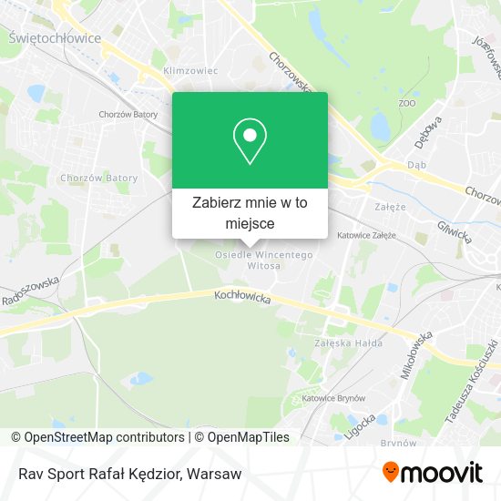 Mapa Rav Sport Rafał Kędzior