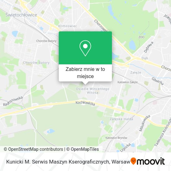 Mapa Kunicki M. Serwis Maszyn Kserograficznych