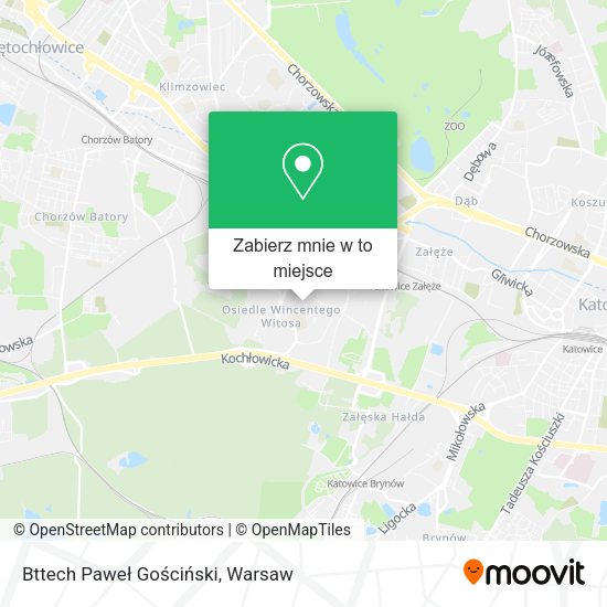 Mapa Bttech Paweł Gościński