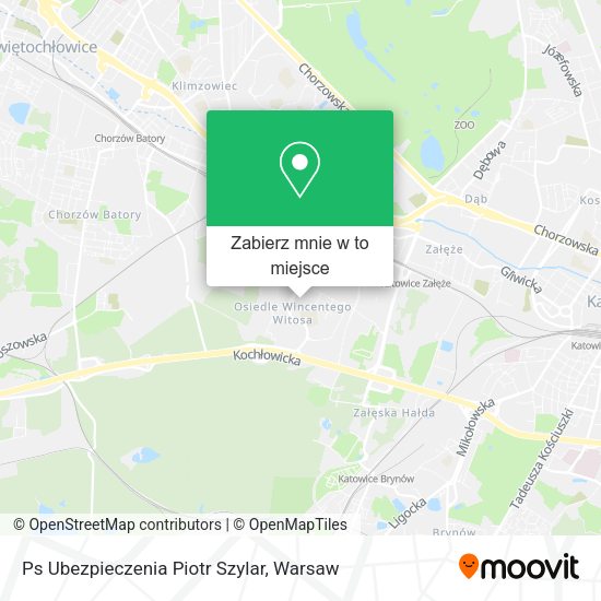 Mapa Ps Ubezpieczenia Piotr Szylar