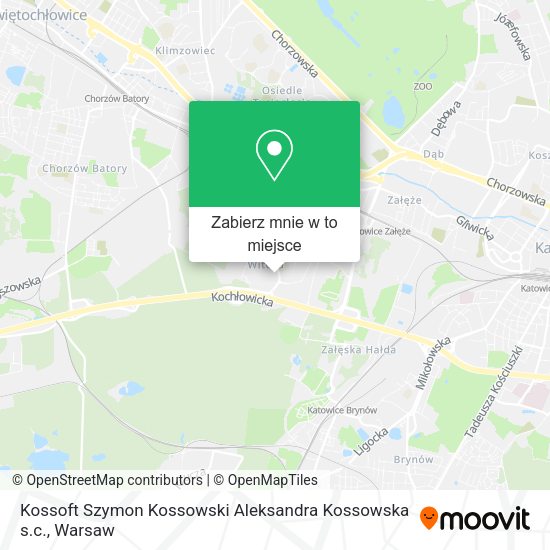 Mapa Kossoft Szymon Kossowski Aleksandra Kossowska s.c.