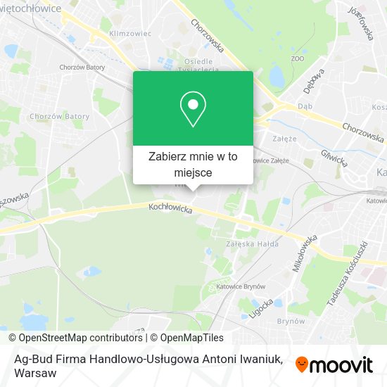 Mapa Ag-Bud Firma Handlowo-Usługowa Antoni Iwaniuk