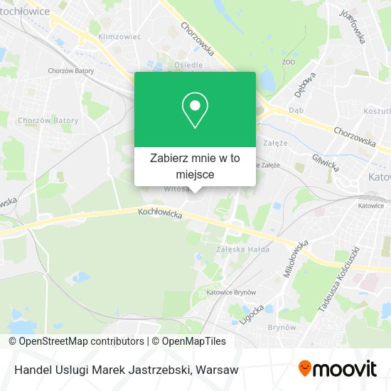 Mapa Handel Uslugi Marek Jastrzebski