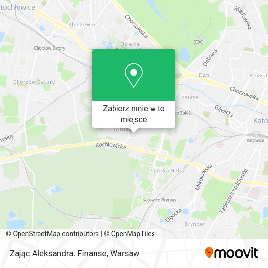 Mapa Zając Aleksandra. Finanse