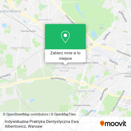 Mapa Indywidualna Praktyka Dentystyczna Ewa Albertowicz