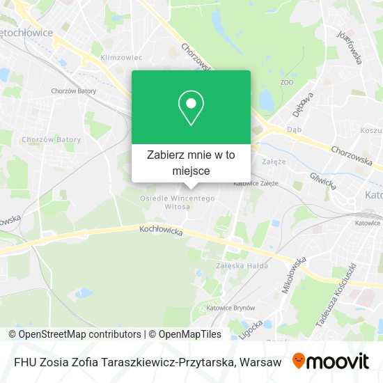 Mapa FHU Zosia Zofia Taraszkiewicz-Przytarska