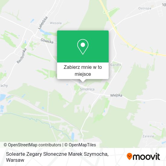 Mapa Solearte Zegary Słoneczne Marek Szymocha