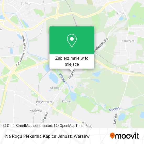 Mapa Na Rogu Piekarnia Kapica Janusz