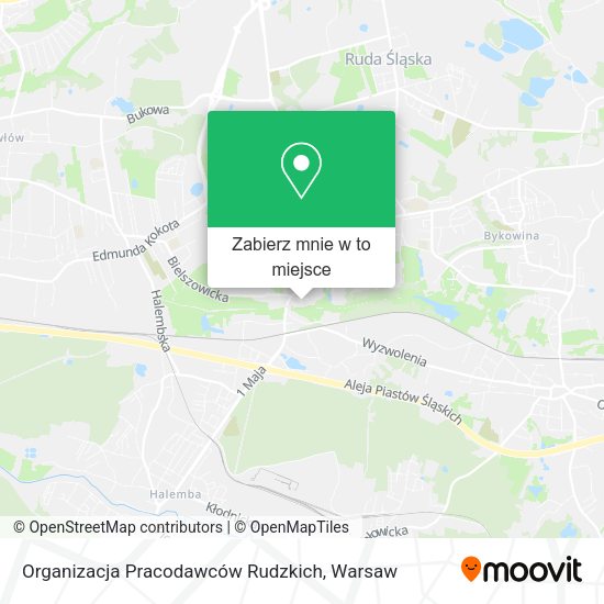 Mapa Organizacja Pracodawców Rudzkich