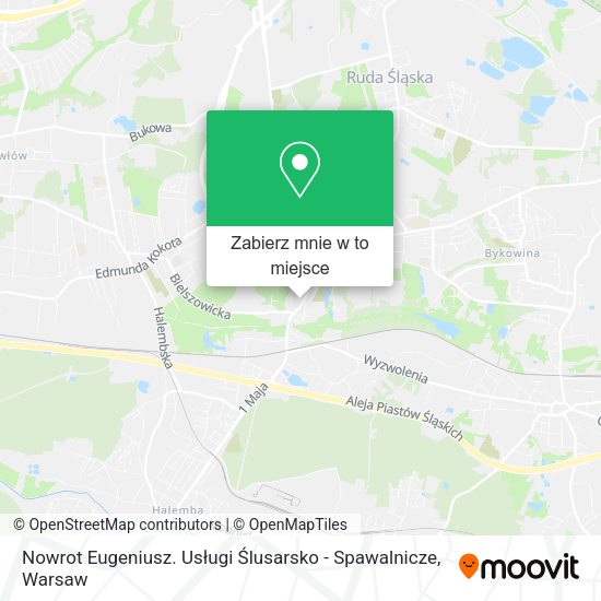 Mapa Nowrot Eugeniusz. Usługi Ślusarsko - Spawalnicze